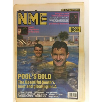 NEW MUSICAL EXPRESS NME MAGAZINE  12 MAY 1990  BEAUTIFUL SOUTH   LS
