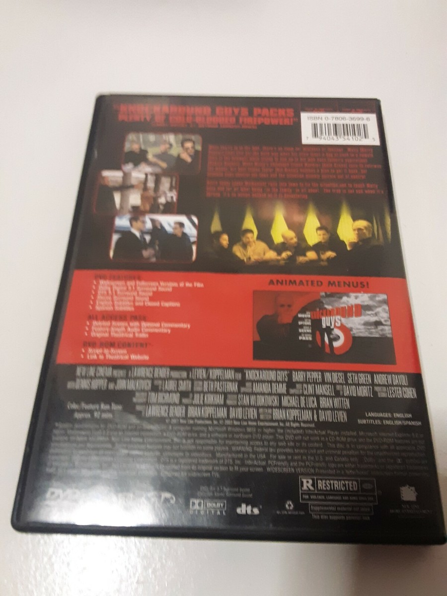 Knockaround Guys DVD Vin Diesel | eBay
