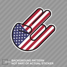 American Shocker Sticker Decal Vinyl United States America Usa Us