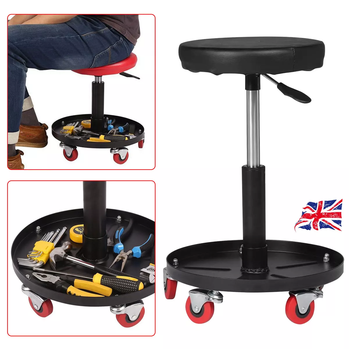 Pneumatic shop stool online