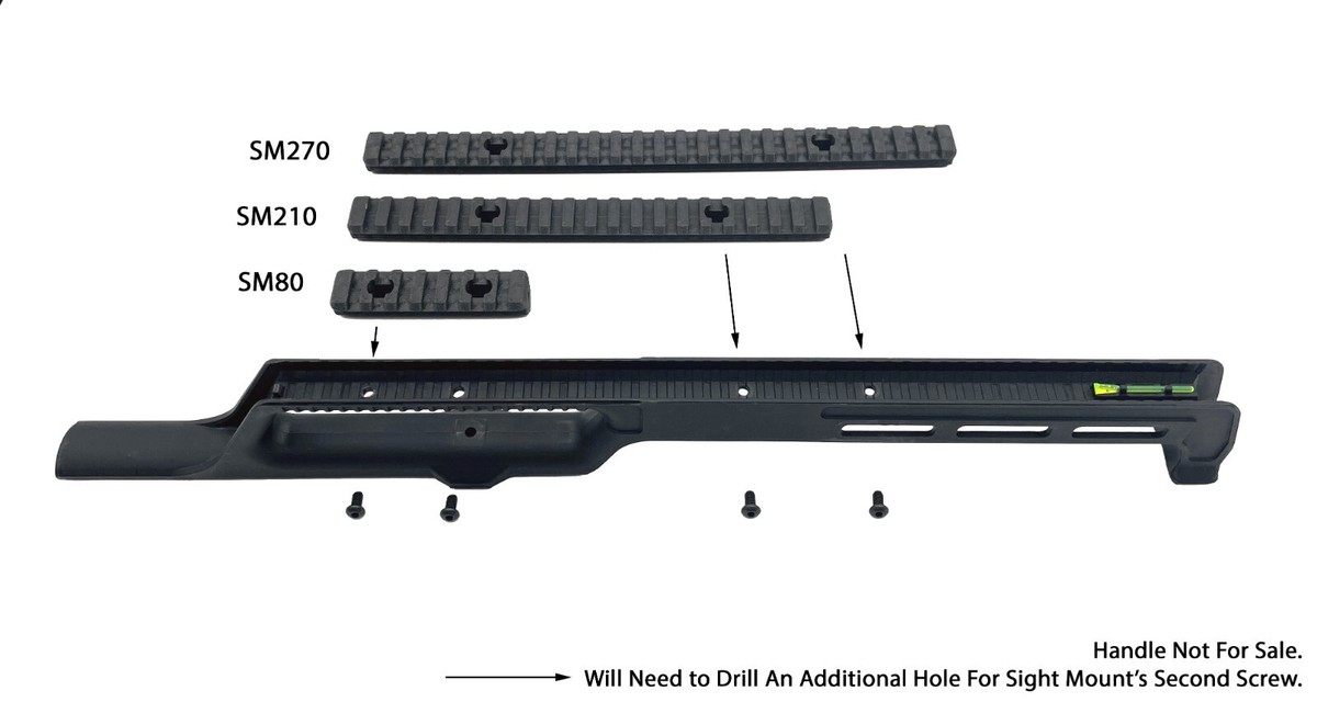 Kel-Tec KS7/KSG410 Sight Mount / Scope Mount For OEM Carry Handle