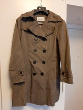 Trench Zara color tortora scuro taglia M
