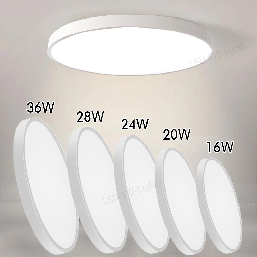 16W 36W LED Modern Ceiling Light Bedroom Living LED Panel lights Cool Warm White