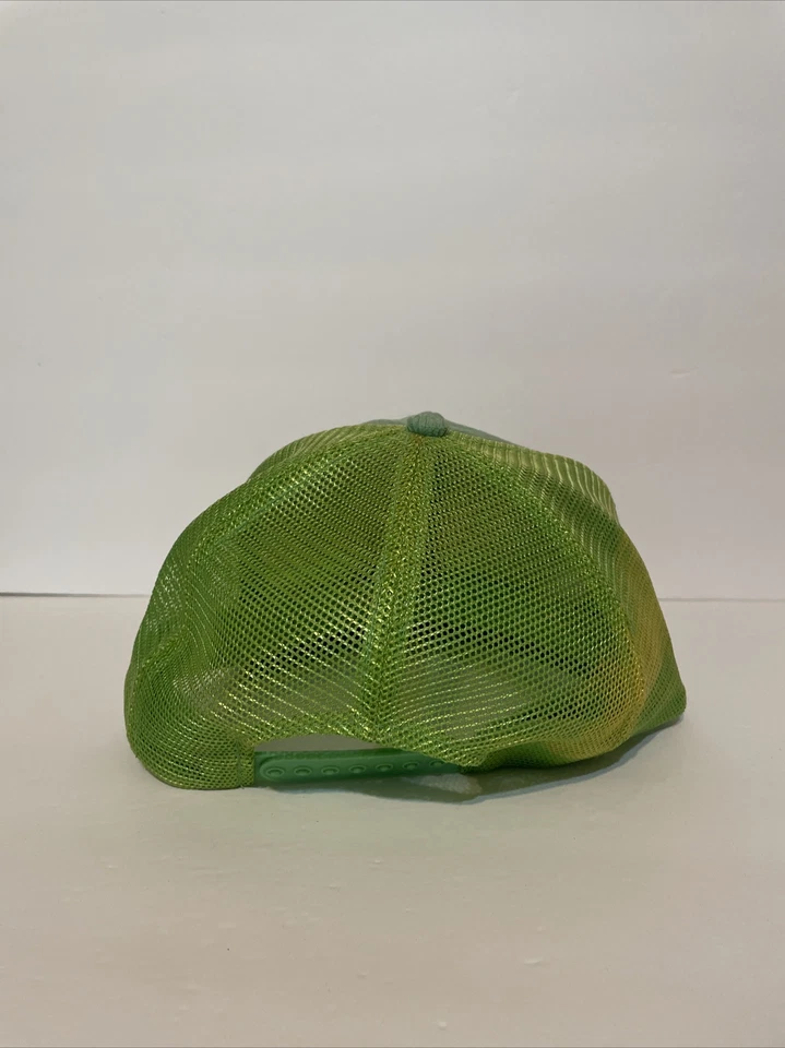 Sombrero de camionero vintage de pana Bladex parche herbicida verde SnapBack Foto 4 de 4