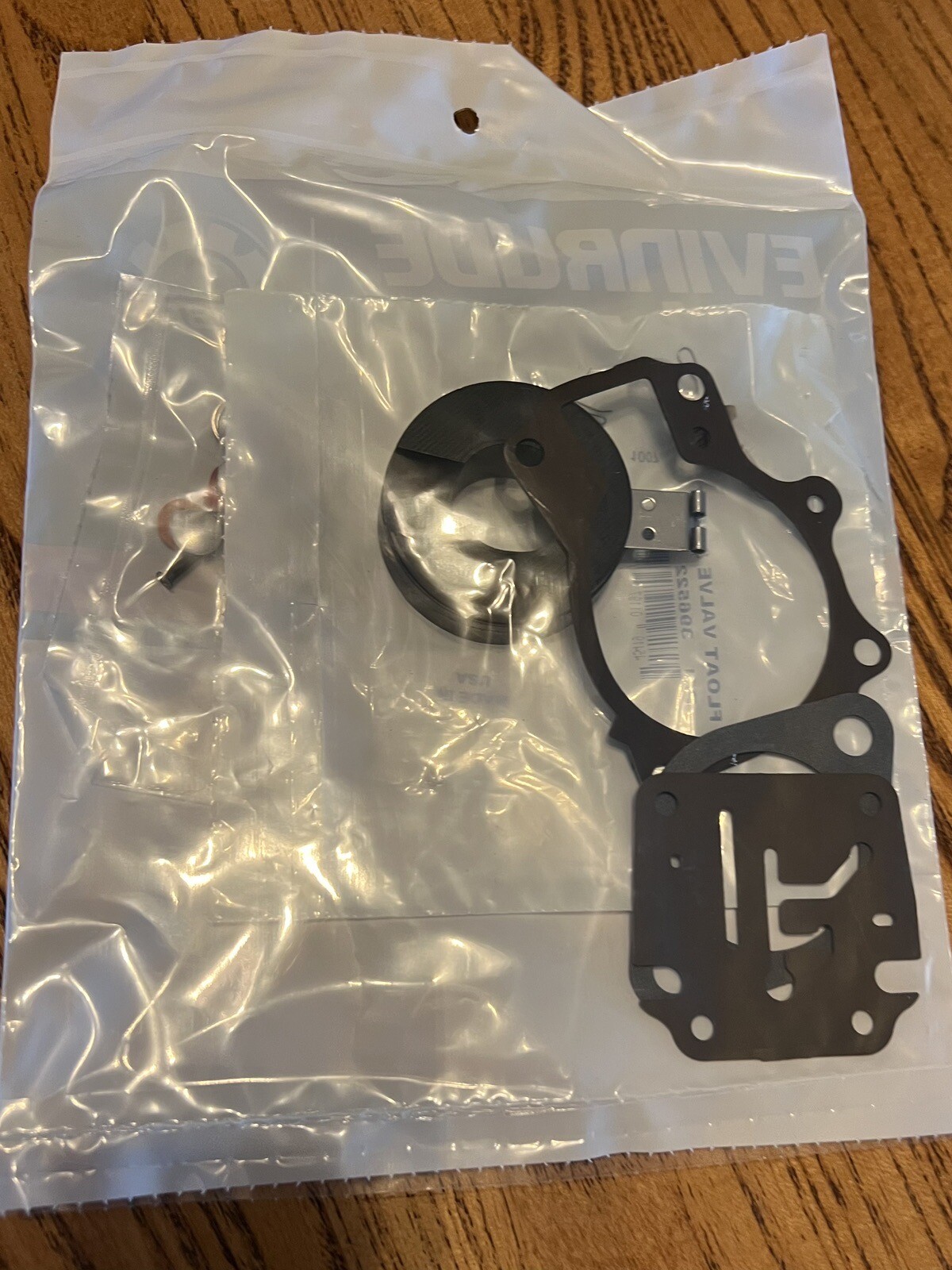 Johnson Evinrude OMC, New OEM, Carburetor Repair Kit With Float - Foto 4