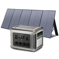 Allpowers Solarmodul 400W Solarpanel Mit 2500W Tragbar Powerstation Lifepo4 Akku