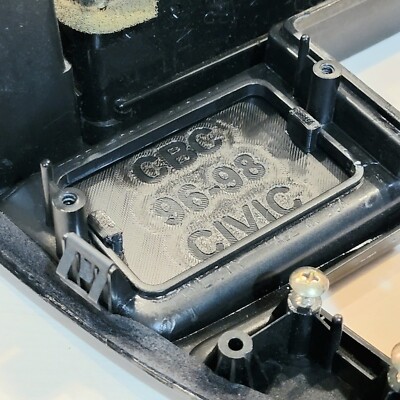 EK Civic 1996-1998 Block Off Delete Clock Pocket TEXTURED | eBay