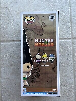 Hunter x Hunter Super Awaken Gon Pop Funko SDCC 2023 Shared Sticker In Hand