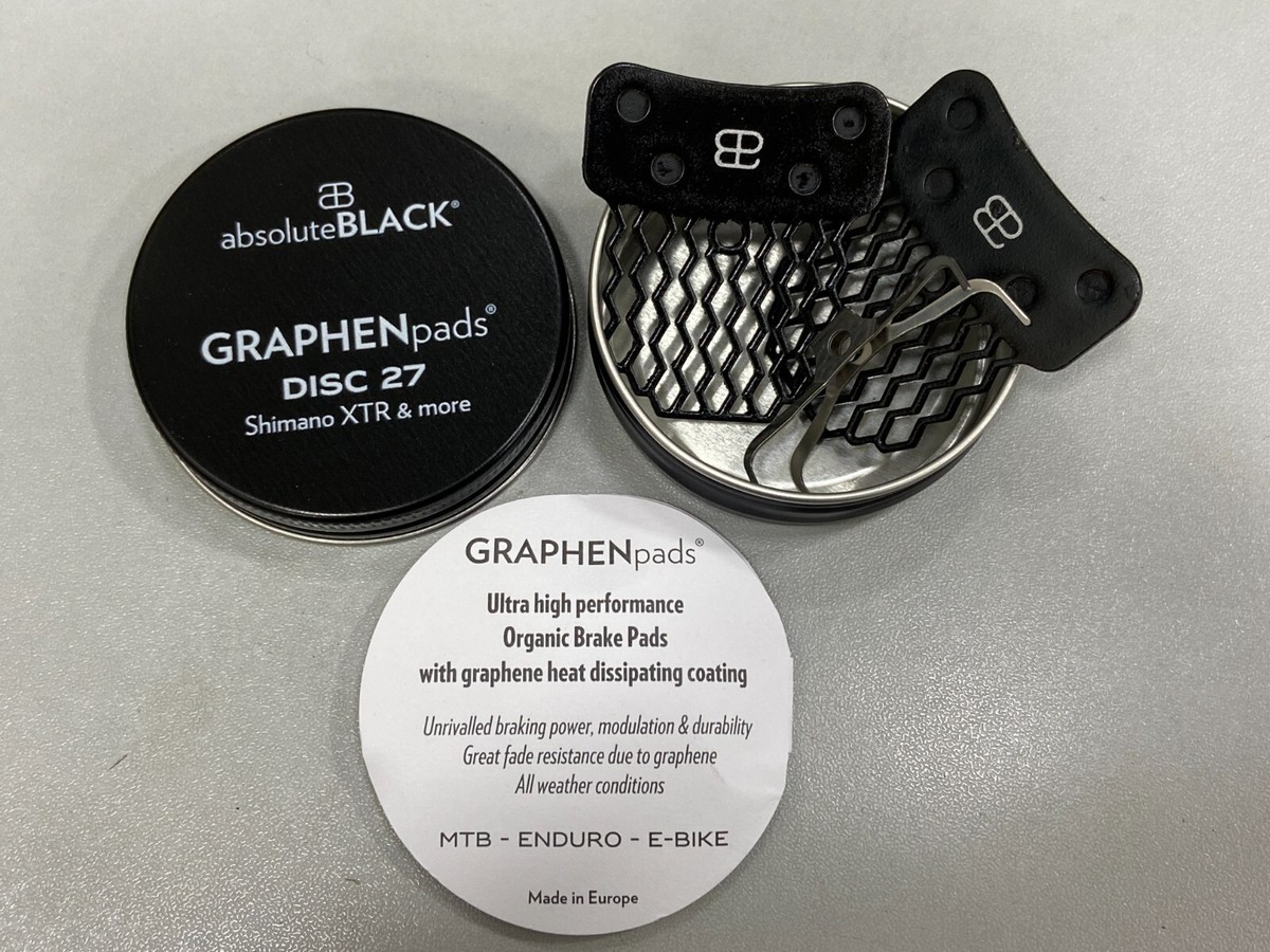 AbsoluteBlack GraphenPads Disc Brake Pad (Disc 27) For Shimano