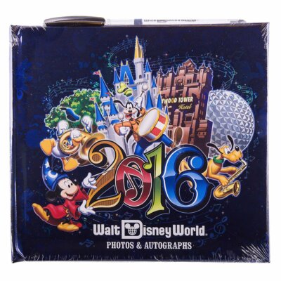 New Disney World 2016 Mickey and Friends Autograph Book 4x6 Photo