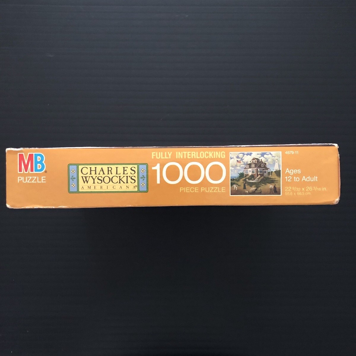 Vintage 1988 Charles Wysocki's Americana 1000 Piece Puzzle 4679-11