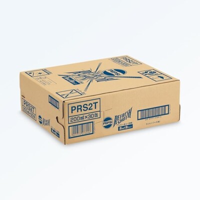 Pepsi Refresh Shot Cola 200ml can x 30 Strong carbonation strong