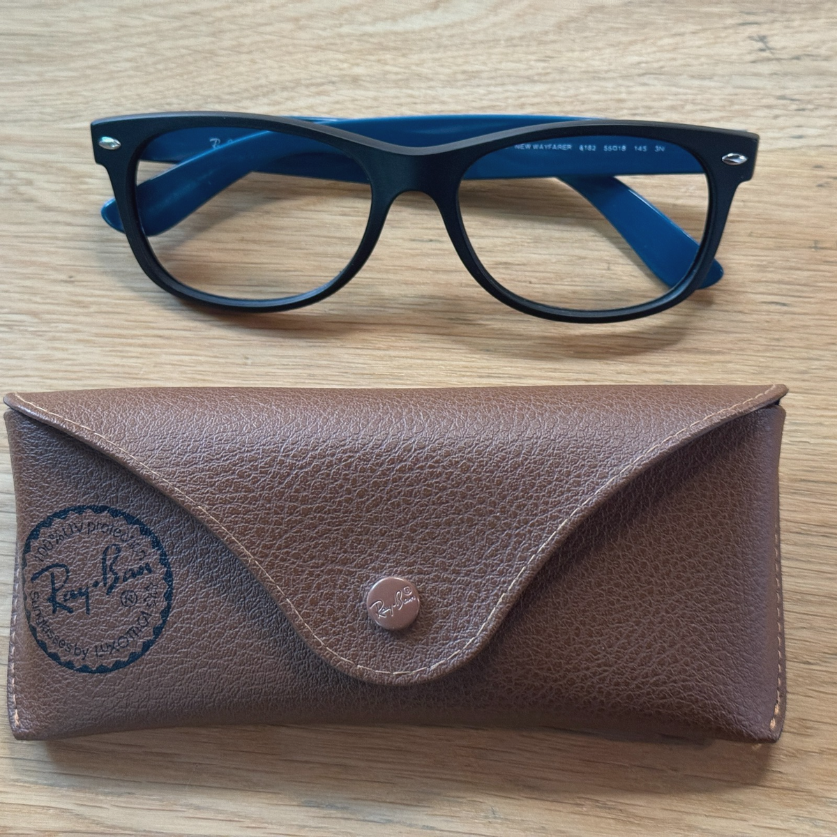 Ray-Ban Wayfarer Eyewear Frames RB2132 6182 56-18-145 Matte