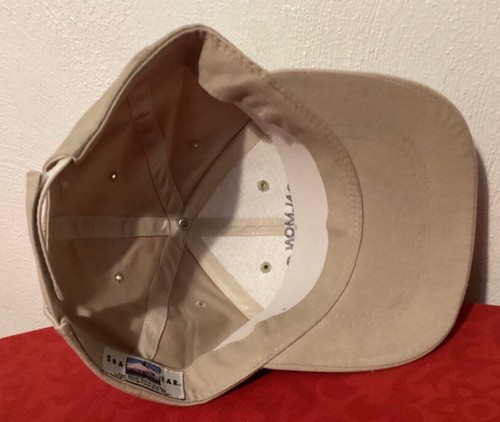 Vintage Pacific Salmon Charter Ilwaco WA Sturgeon Cap Trucker Adjustable Hat NEW - Bild 5 von 5