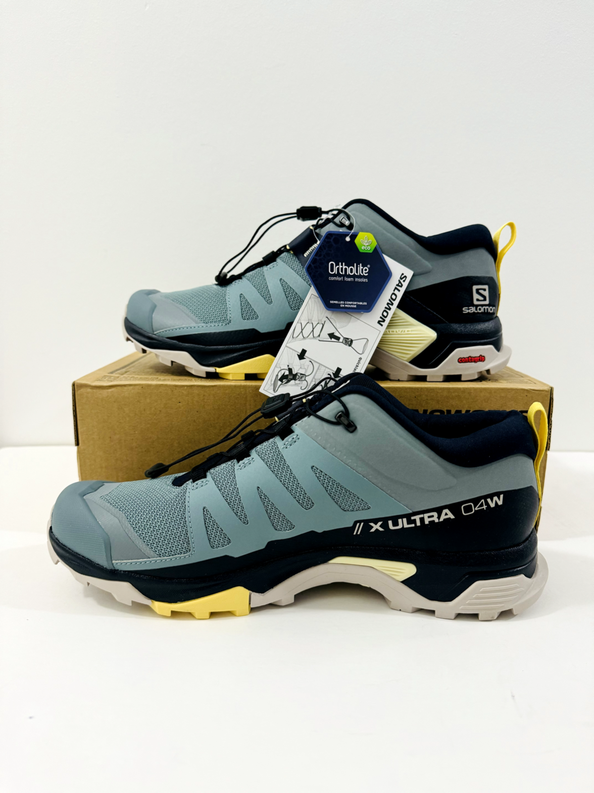 Scarpe donna taglia 11 Salomon X Ultra 4 nuove di zecca