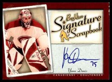 2005-06 BEEHIVE SIGNATURE SCRAPBOOK YANN DANIS