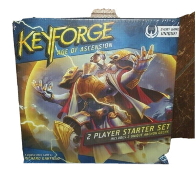Keyforge Age of Ascension 2 Player Starter Set! 2 Unique Archon Decks Sealed