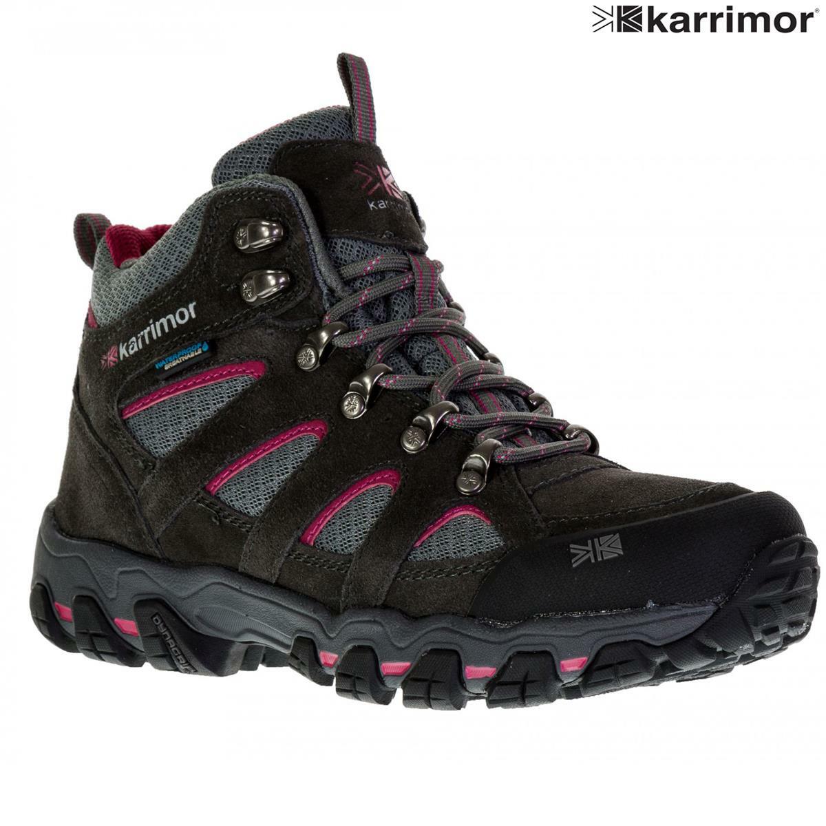 Karrimor Ladies Bodmin V Weathertite Mid Rise Waterproof Walking Hiking  Boots - Main Image