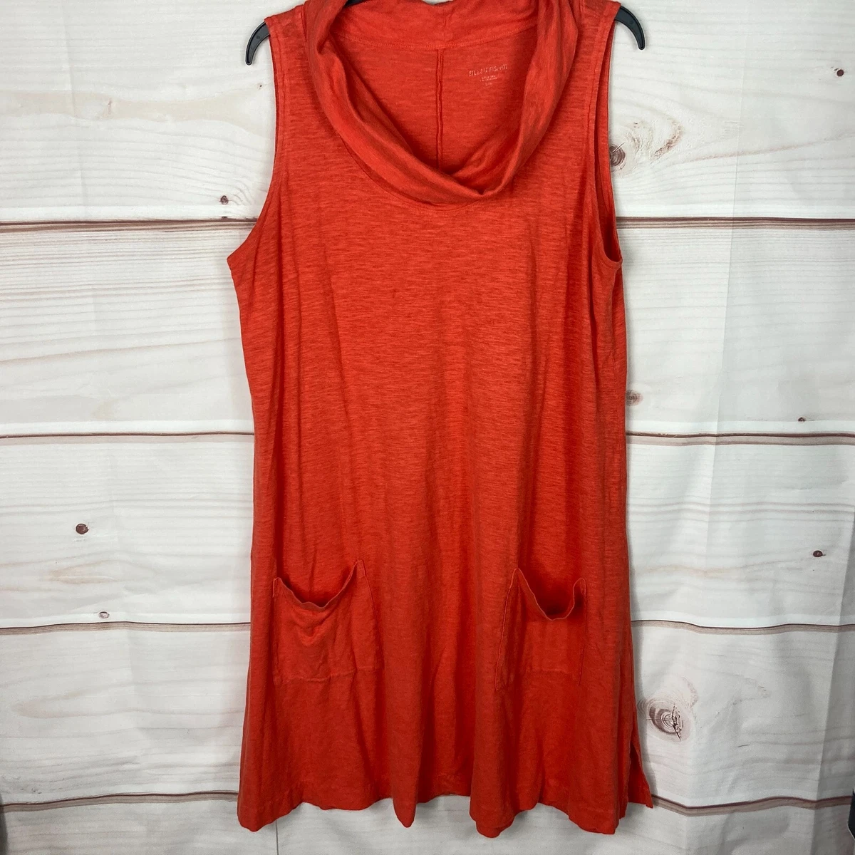 open lace back dress Washed Organic Linen Delave Dress  Eileen Fisher Renew