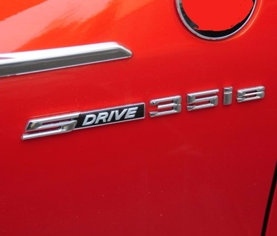 2x SDrive35is SDrive Letter Fender EMBLEM BADGE for Z4 E89 3.5i