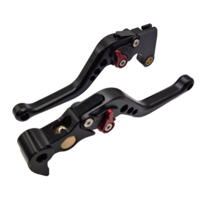 Kurze schwarze Kupplungs- & Bremshebel für Yamaha YZF-R1 / R1M / R1S 2015-2024