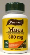 MACA 800 mg  100% NATURAL ENERGY SEXUAL ENHANCER (100 TABLETS)
