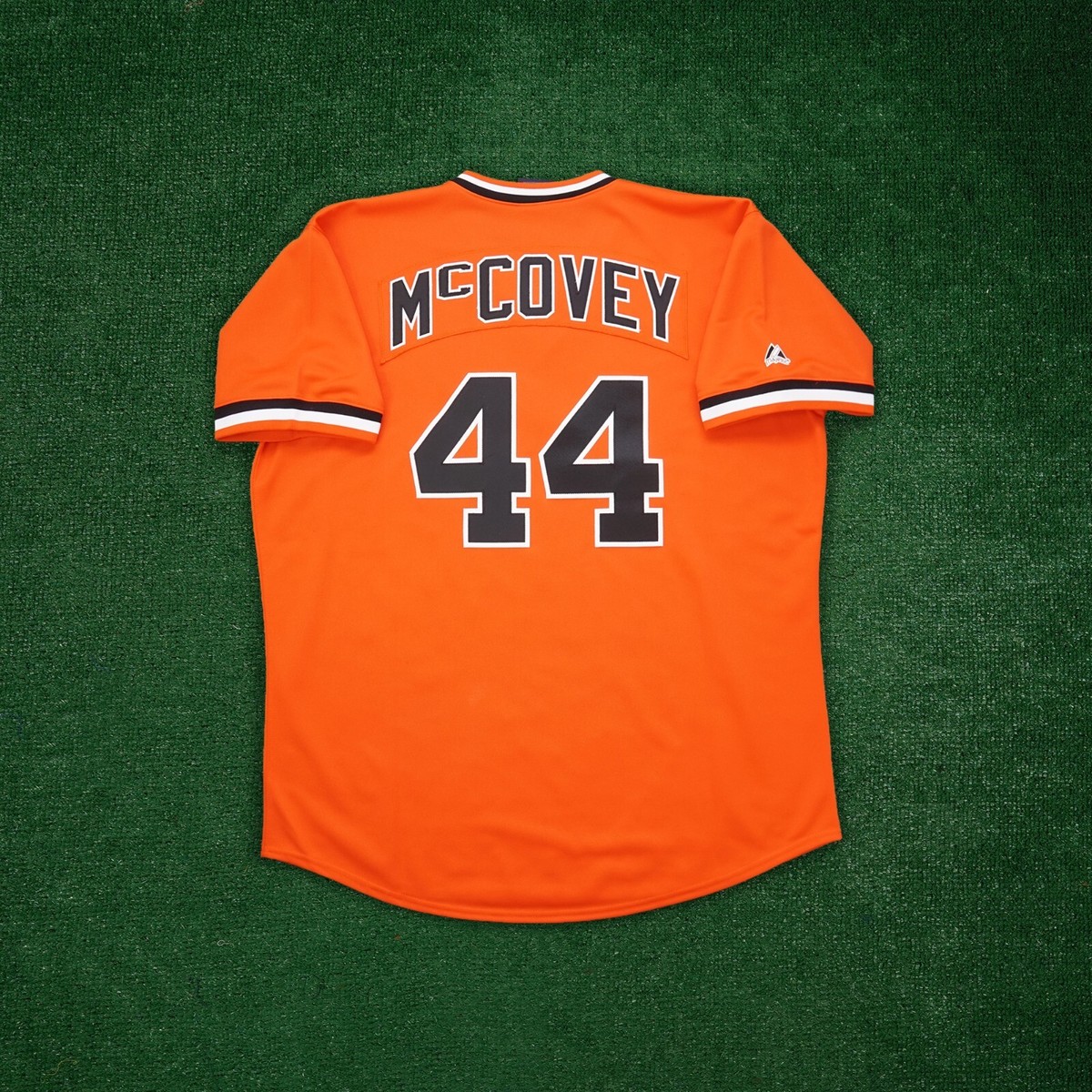 Willie McCovey 1978 San Francisco Giants Cooperstown Men's Orange