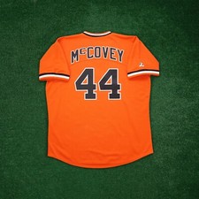Willie McCovey 1978 San Francisco Giants Cooperstown Men's Orange Jersey