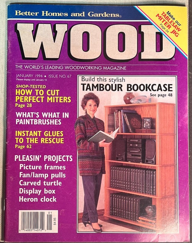 Vintage Wood Magazine : January  1994  # 67