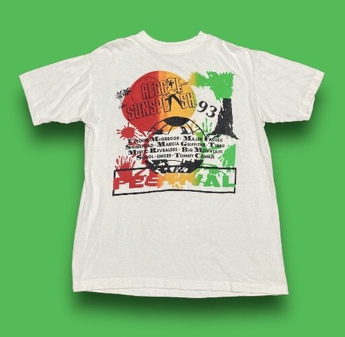 90s REGGAE SUNSPLASH フェスTシャツ L ジャマイカ VTG | www.unimac.az
