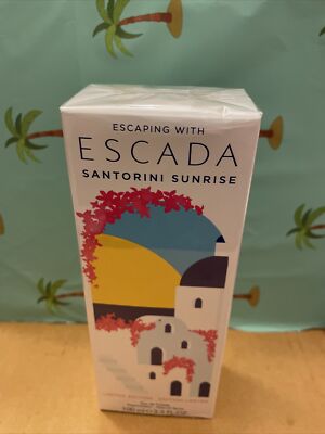ESCADA SANTORINI SUNRISE EDT 100ml/3.3oz Spray Limited Edition ~ New/Sealed Box