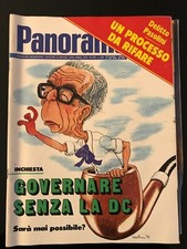 Rivista Panorama 1979 nr. 672 Inchiesta: governare senza la DC