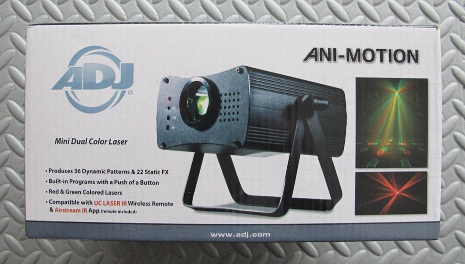ADJ Ani-Motion Mini Dual Color Laser ANI527 - Image 3 of 4