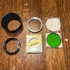 EDNALITE Multiple Items 7-S 53mm Lens , 707 Lens Holder, Gold Heritage Med Green