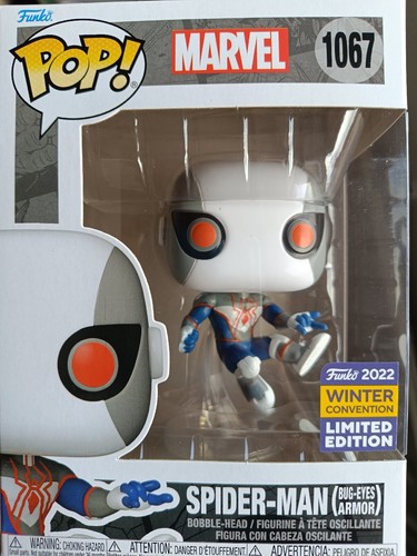 Funko Pop Spiderman Bug eyes 1067 Winter convention 2022 Exclusive VER FOTOS - Imagen 9 de 17