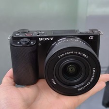 Sony ZV-E10 24.2MP 4K Video Mirrorless Camera with 16-50mm II Lens Kits -95 New