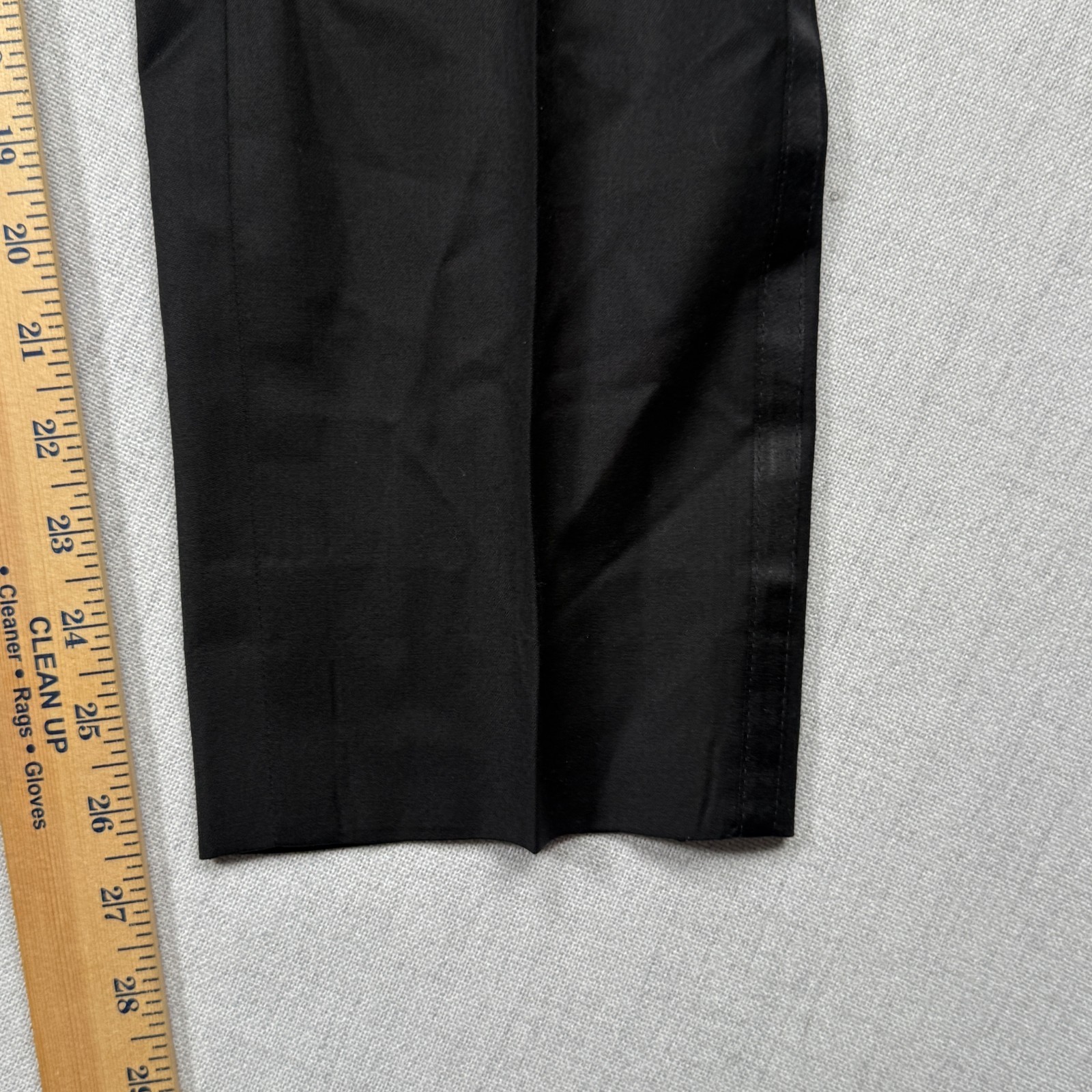 Hugo Boss Suit Jacket One Button Lined Black Wool Workwear Size 38S thumbnail 13