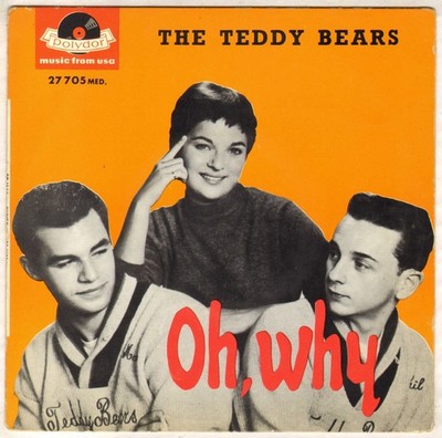 THE TEDDY BEARS / PHIL SPECTOR ''OH, WHY'' DOO WOP EP 1959 POLYDOR 27705