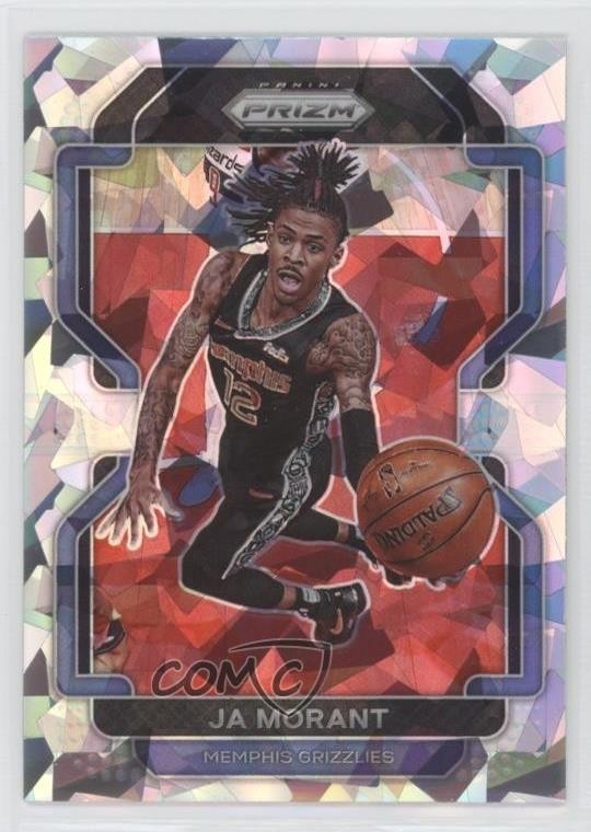 2021-22 Panini Prizm Ice Prizm Ja Morant #194 0x49