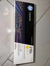 HP 210X Yellow Original LaserJet Toner Cartridge, 5,500 pages, W2102X