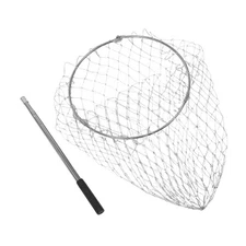 Telescopic Chicken Catcher Net for Poultry Handling - 59" Heavy Duty Stainless
