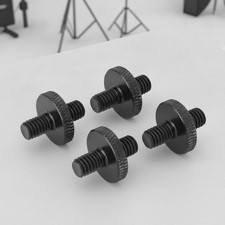 1/4" Male to 1/4" Male Tripod Screw, 4 PCS Standard Camera Cage Mount Threade...