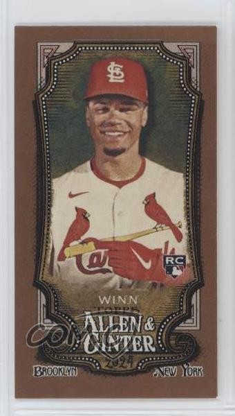 2024 Topps Allen & Ginter Mini Gold Border Masyn Winn #24 0t6o