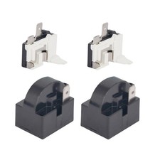 Universal Refrigerator Starter Relay and Overload Protector Set Mini Coolers