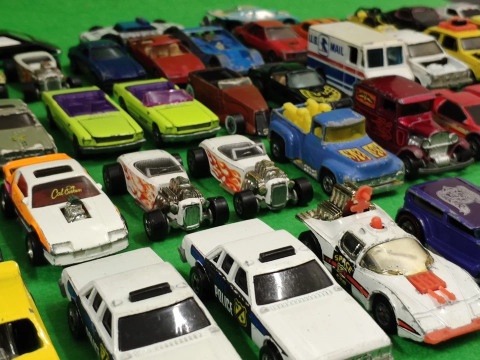 HOT WHEELS VINTAGE 1:66 MACCHININE LOTTO MODELLINI no majorette matchbox siku hw - Immagine 3 di 4