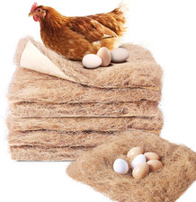 Laying Hen Nesting Pads, Premium Bedding for Chicken Nesting Box, Chicken Coop A