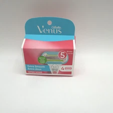 Gillette Venus Extra Smooth 5 Blade Razor Cartridges 4 Ct 1 Pack