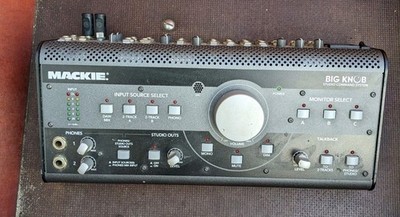 Mackie Big Knob Studio Command System Audio Control Center | eBay