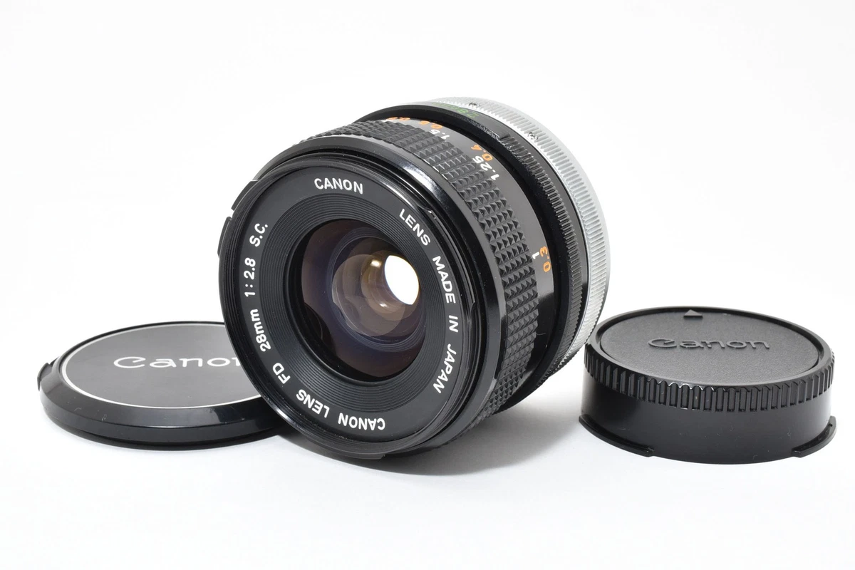 Canon FD f/2.8 Camera Lenses 28mm Focal for sale | eBay