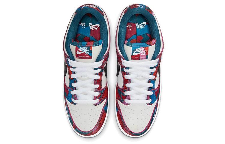 Size 7 - Nike Dunk Low Pro SB x Parra Abstract Art 2021 for sale